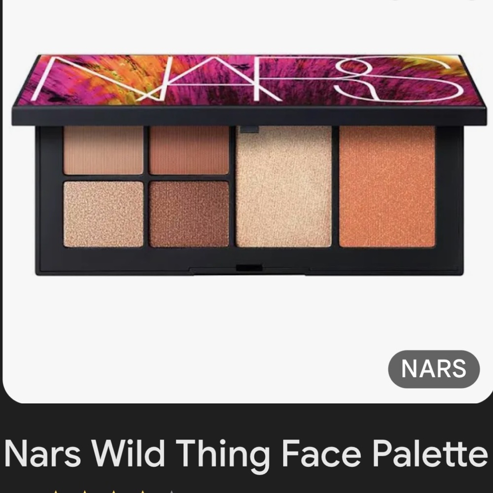 NIB Nars ‘Wild Thing’ face pallet in gorgeous neutrals
